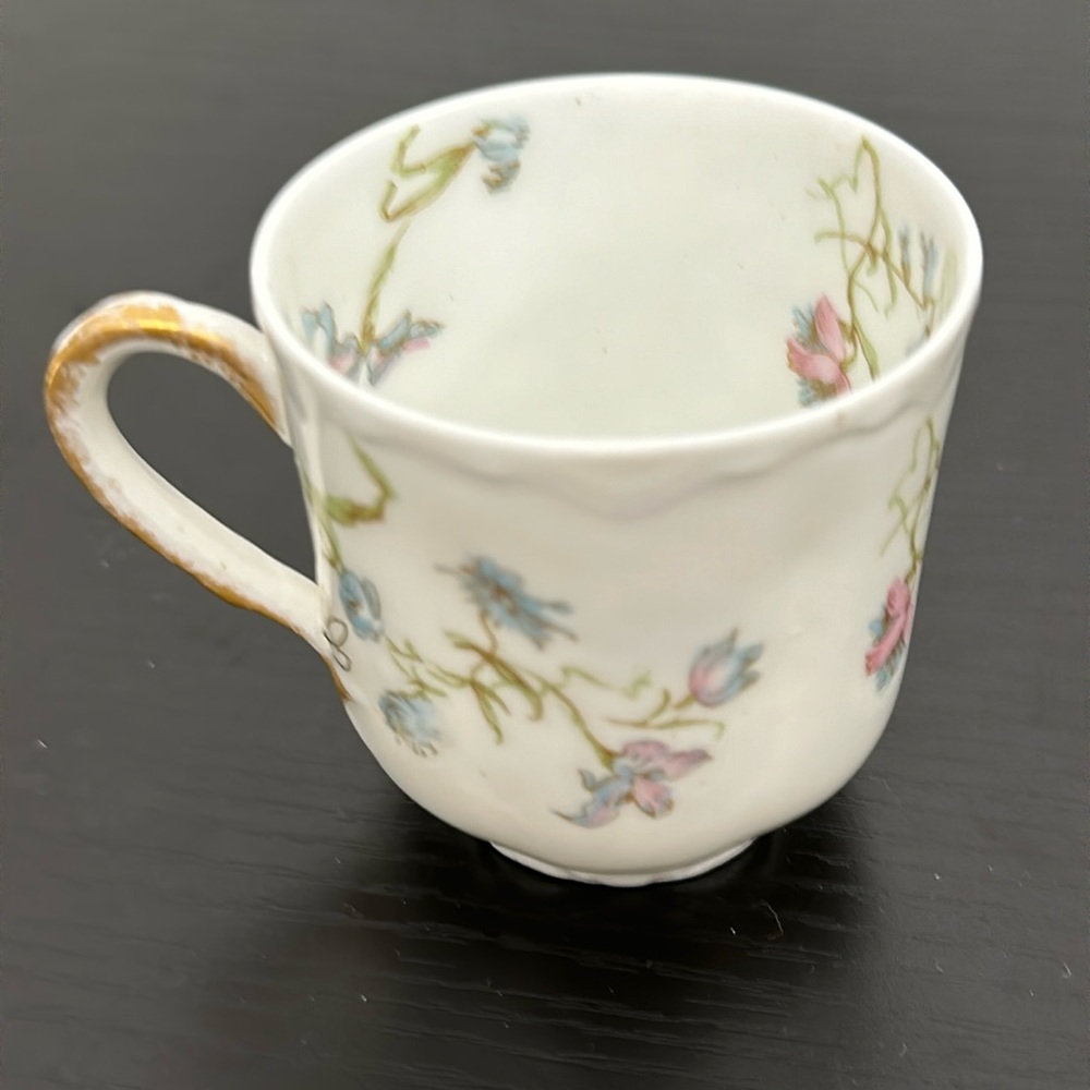 Haviland & Co. Limoges France Schleiger 663 Demitasse Cup & Saucer Set - Picture 5 of 14